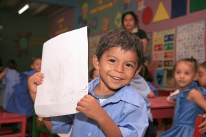 A young boy in our Honduras child sponsorship program