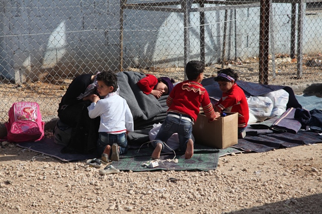 Children on the Syrian Border