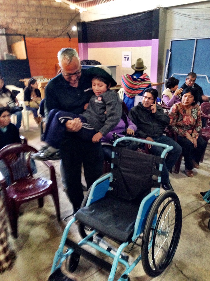 wheelchairs in Peru