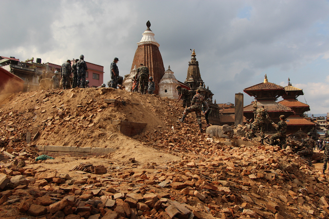 Kathmandu Nepal earthquake aftermath - World Help