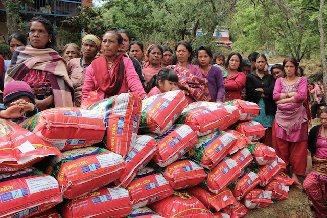 Nepal aid and relief - World Help