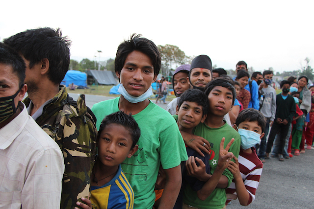 Nepal earthquake survivors - World Help