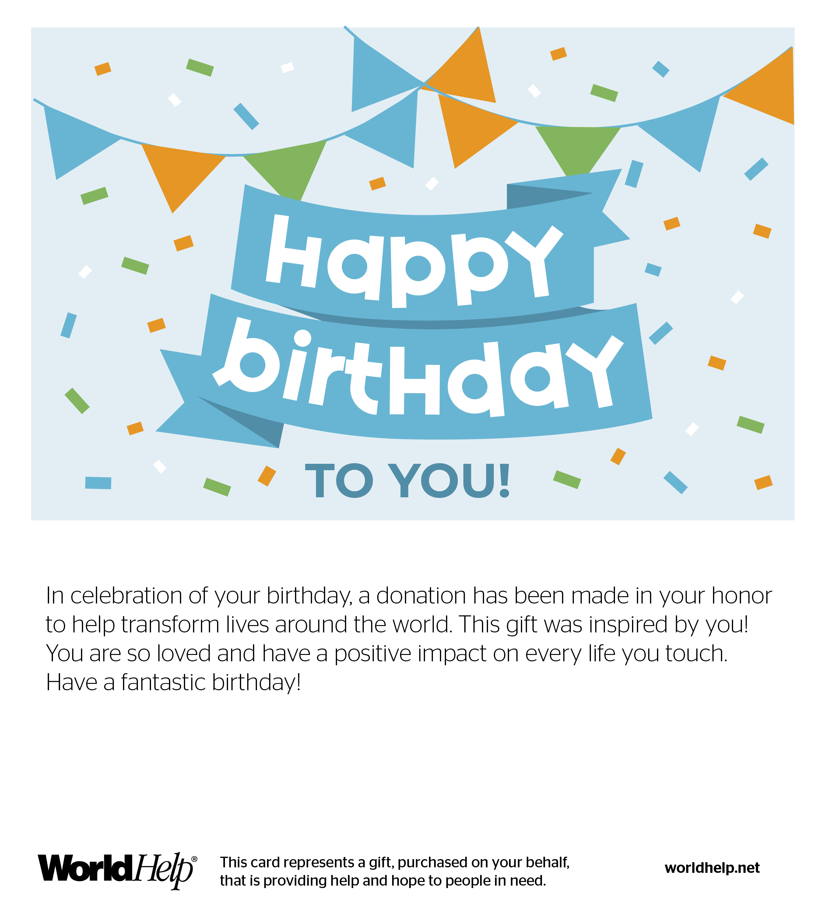 Gift card option for Birthday Ecard 3