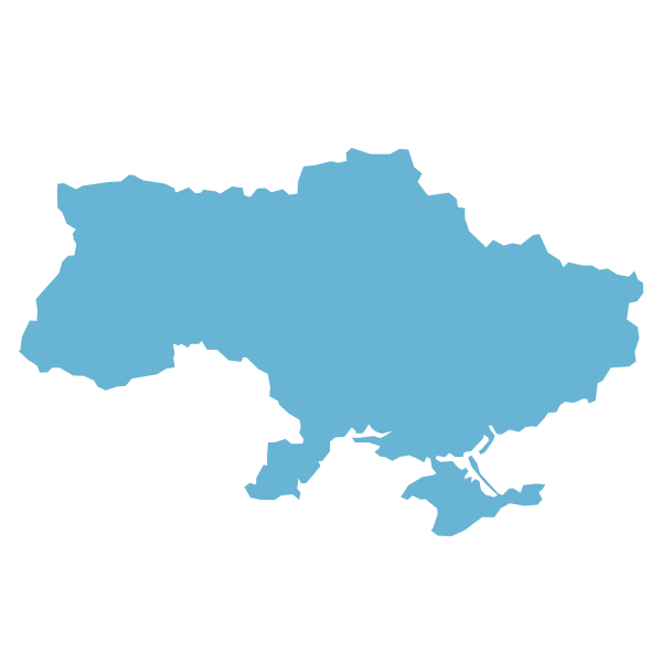 Icon illustration of Ukraine