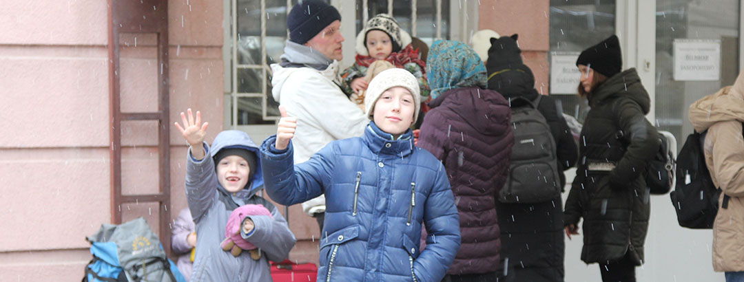 The greatest need in Ukraine right now? Food.