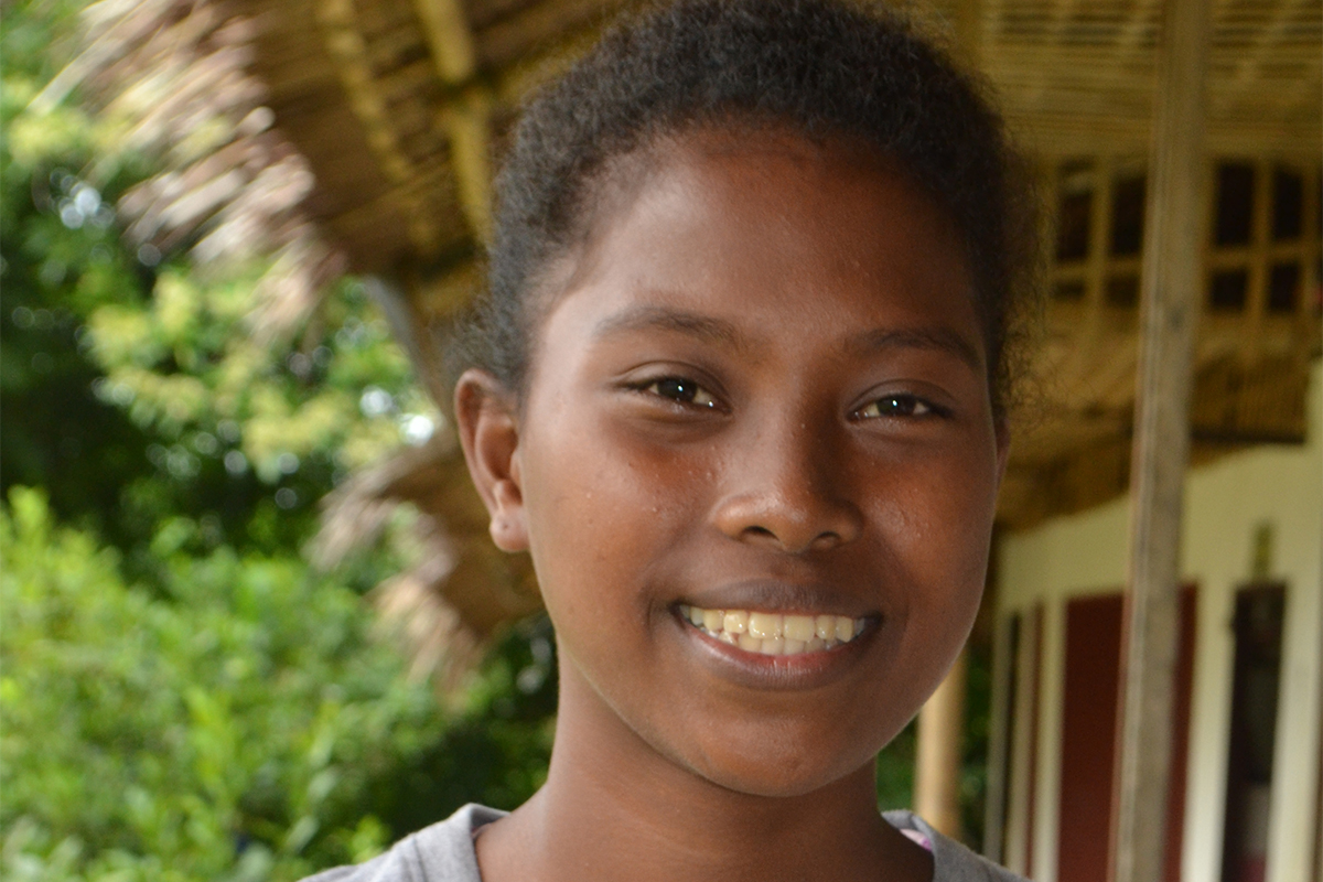 When you become a sponsor, you help children like Angelee!