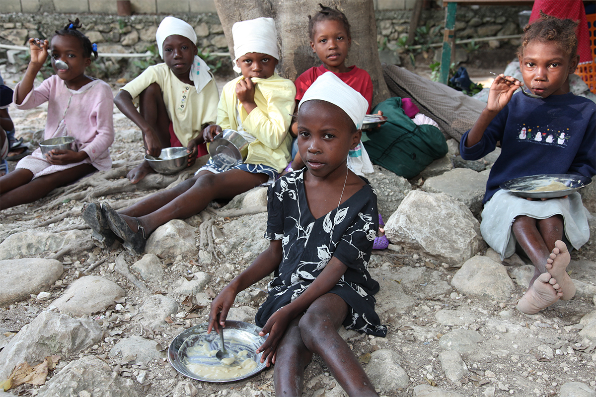 Your gift will help children living in Haiti