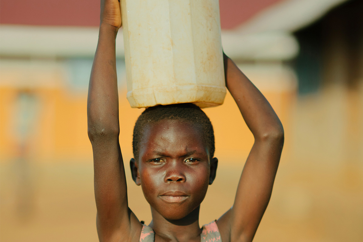 You can provide clean water to someone in Africa for an entire year